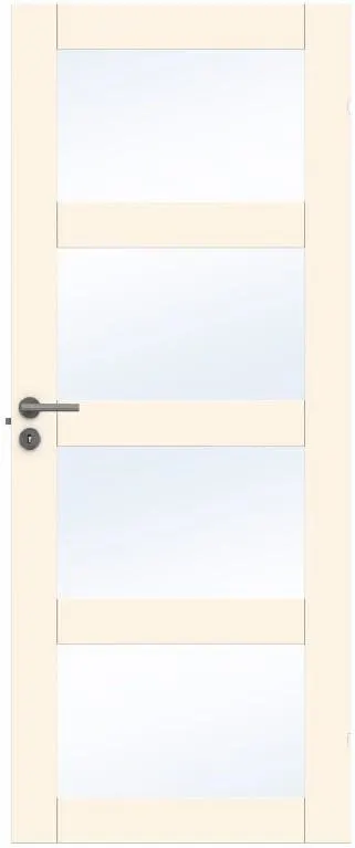 Swedoor Unique GW 04L Innerdörr vit (S 0502-Y) 725x1940 mm