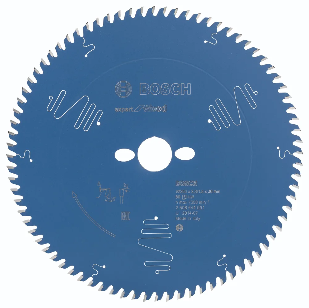Bosch Expert for Wood Cirkelsågklinga 250x30x2.4mm, 40T - Bild 2