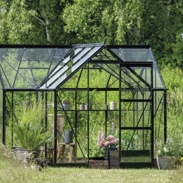 Halls ICON GARDENHOUSE 6 HR01194 Växthus 8,6 m² Grön