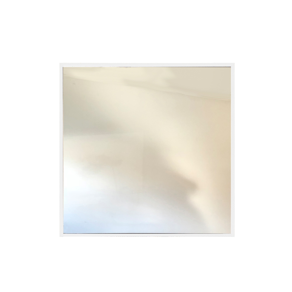 Cube spegel, vit, liten