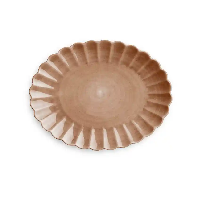 Oyster Fat 35 x 30 cm Cinnamon