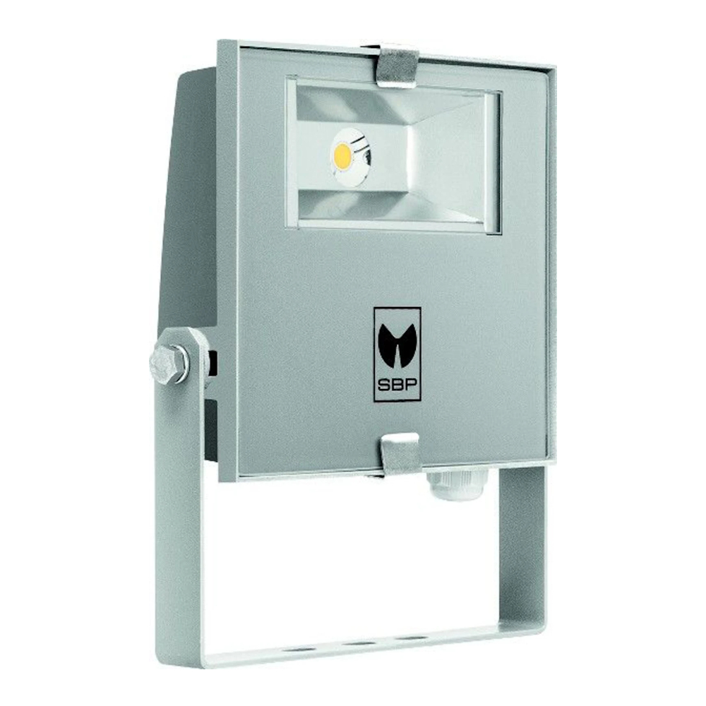 Strålkastare Guell 1 Symmetrisk 60W 220-240V 4795lm 4000K IP66 Grå Scan Interlight