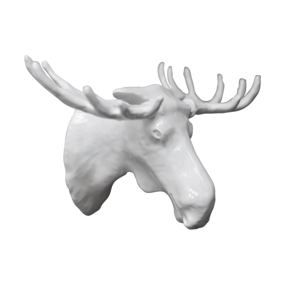 Moose krok, vit