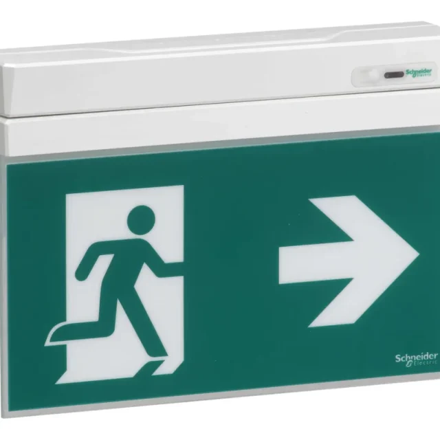 Schneider Electric OVA48404 Nödljusarmatur med piktogramset 26 m