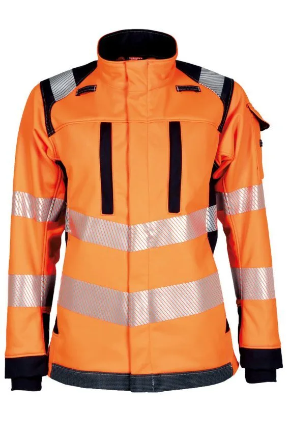 Tranemo 5219-95 Softshelljacka varsel, orange, flamskydd XXL