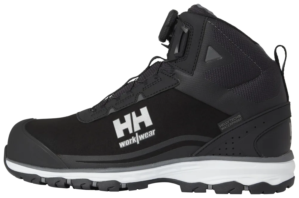 Helly Hansen Workwear Chelsea Evolution 2 Skyddskänga mid, svart, BOA, S3, HT wide 39
