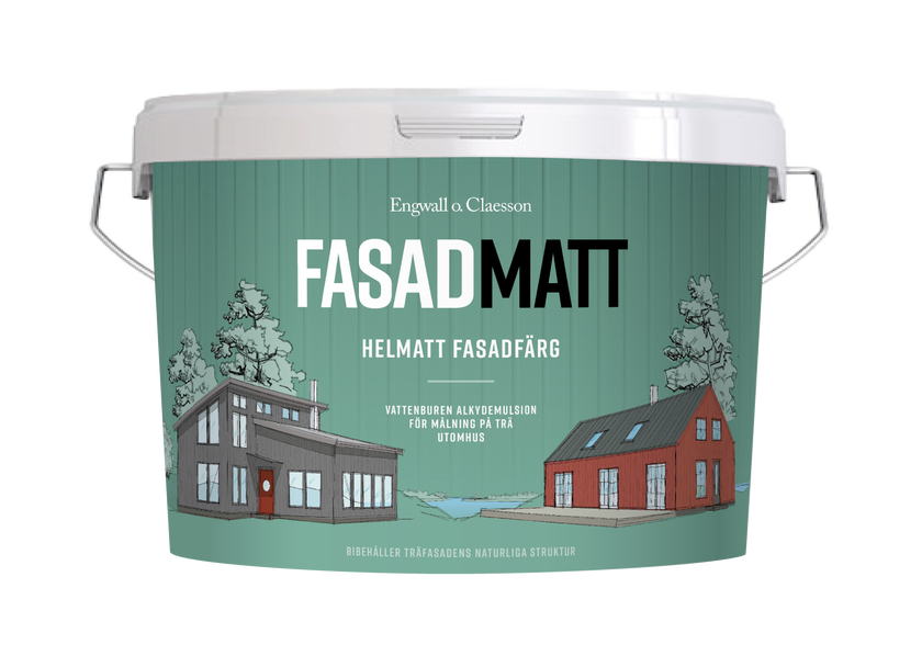 Lasol Fasadmatt 5 L 9008 Pärlgrå