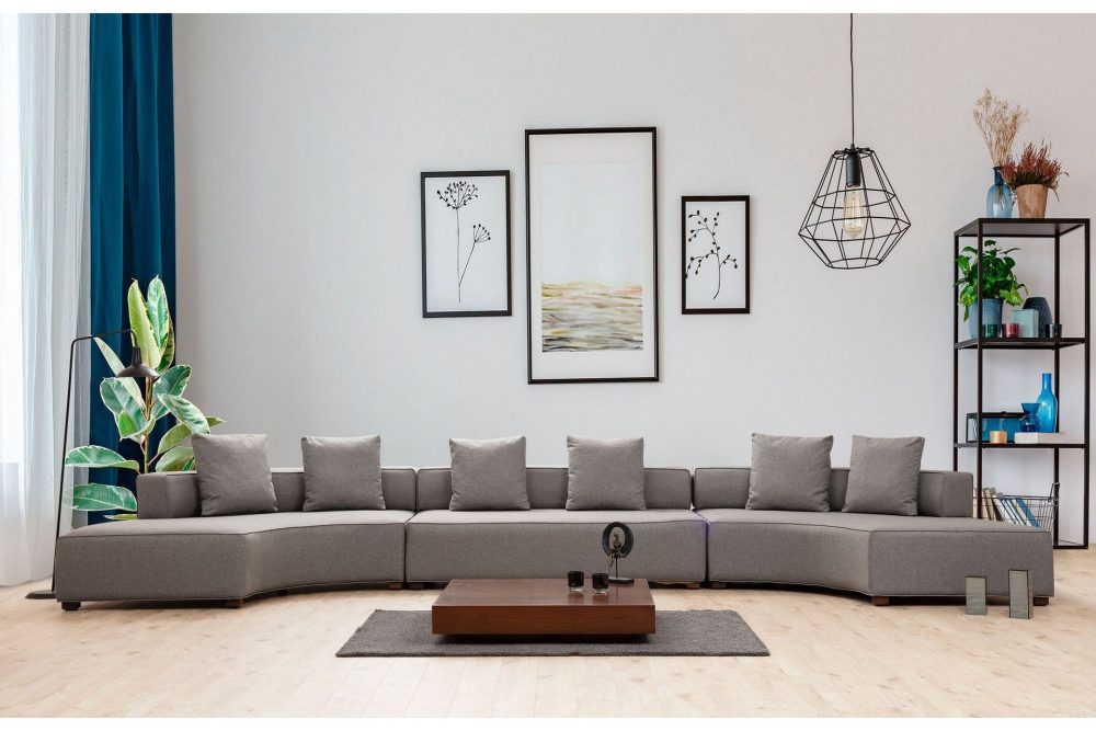 Lasalle Svängd Soffa 6-sits