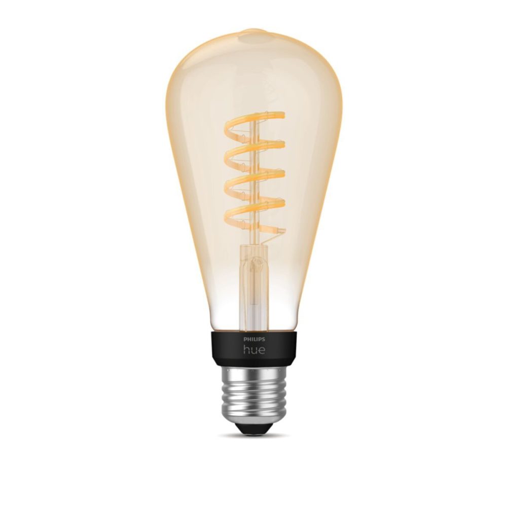 Kjøp Philips Hue LED-lampe Edison HUE, WA, E27, ST72, 7W