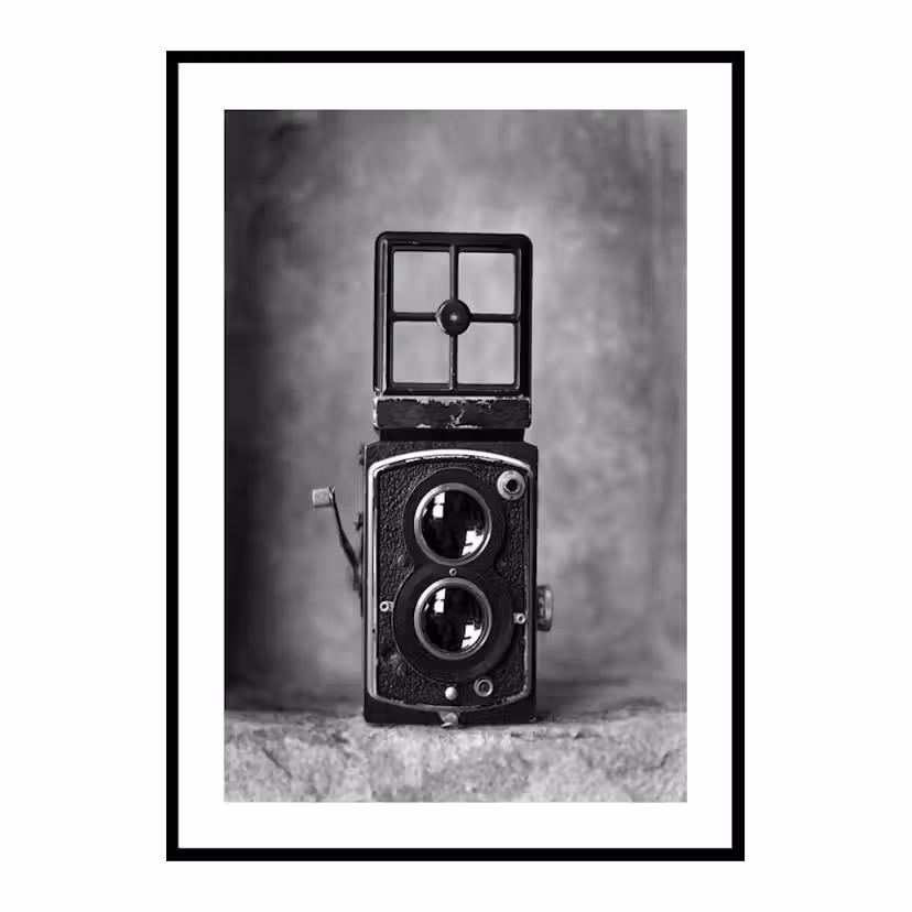 Poster Gallerix Twin Lens Camera Storlek: 70x100 cm