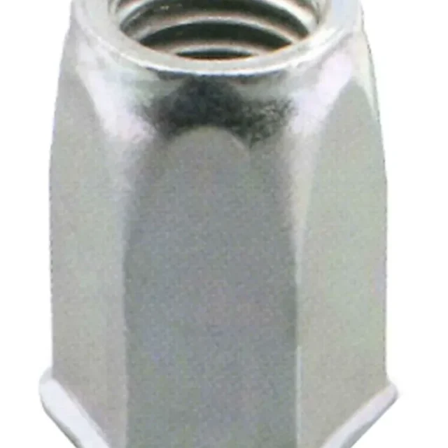 Ejot 460397 Blindnitmutter självförsänkt öppen sexkant, 200-pack M5