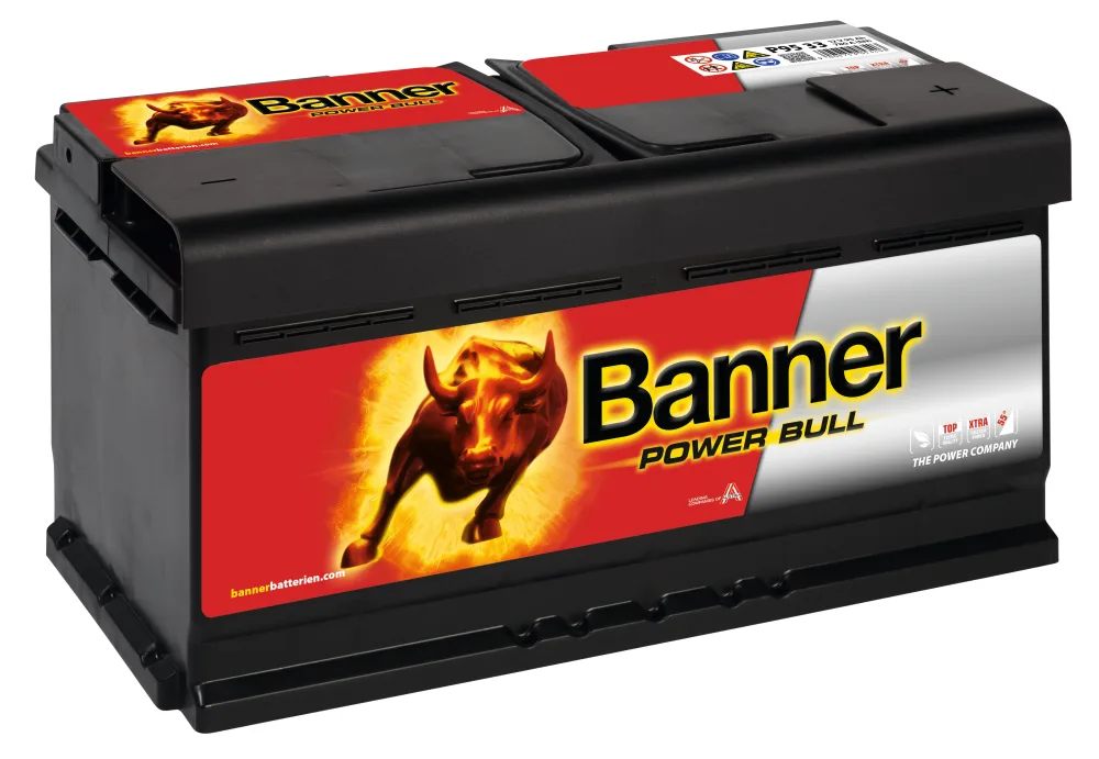 Banner Power Bull P9533M Startbatteri 12V, 95 Ah