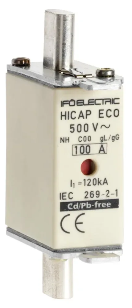 Ifö Electric Eco gG Knivsäkring 500V, strl 000 25A, 3-pack