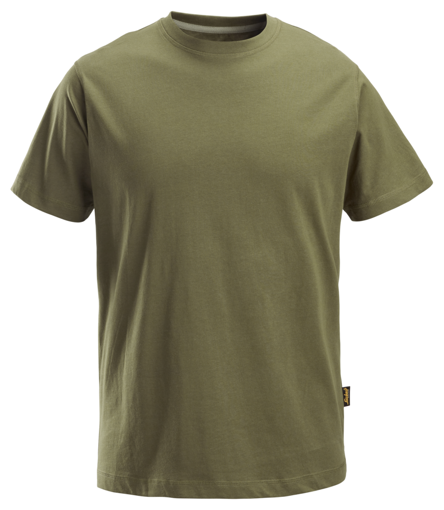 T-SHIRT SNICKERS WORKWEAR 2502 KHAKIGRÖN L