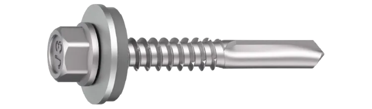 Ejot JT3-6 Byggplåtskruv A2, borrande 5.5x170 mm, 100-pack - Bild 2