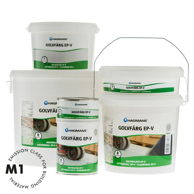 Golvfärg EP-V - 5000 Vit - 10 kg