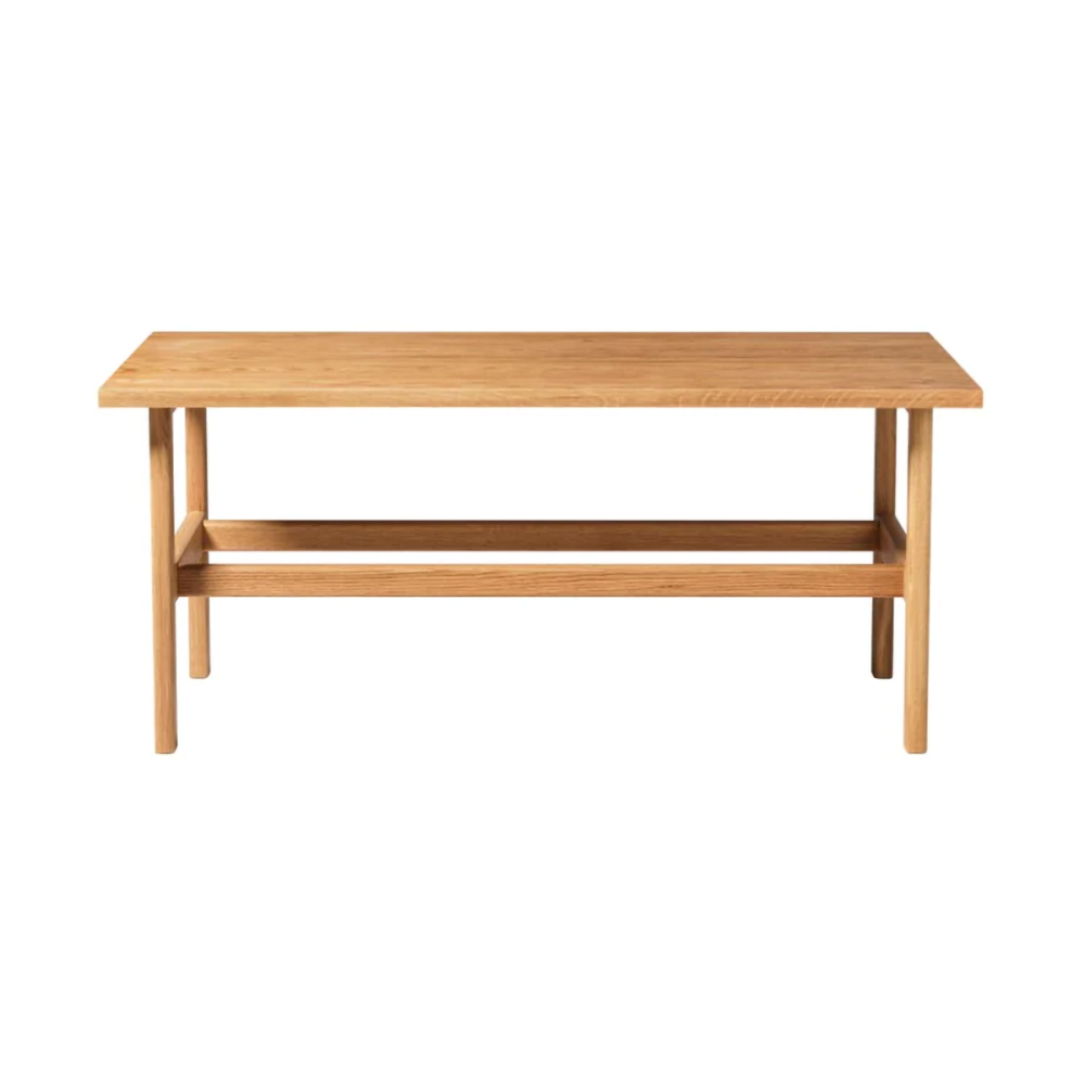 D33 soffbord 60x120 cm, Oak solid oiled
