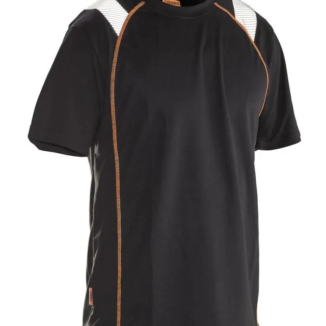 Jobman Vision 5620 T-shirt svart/orange S