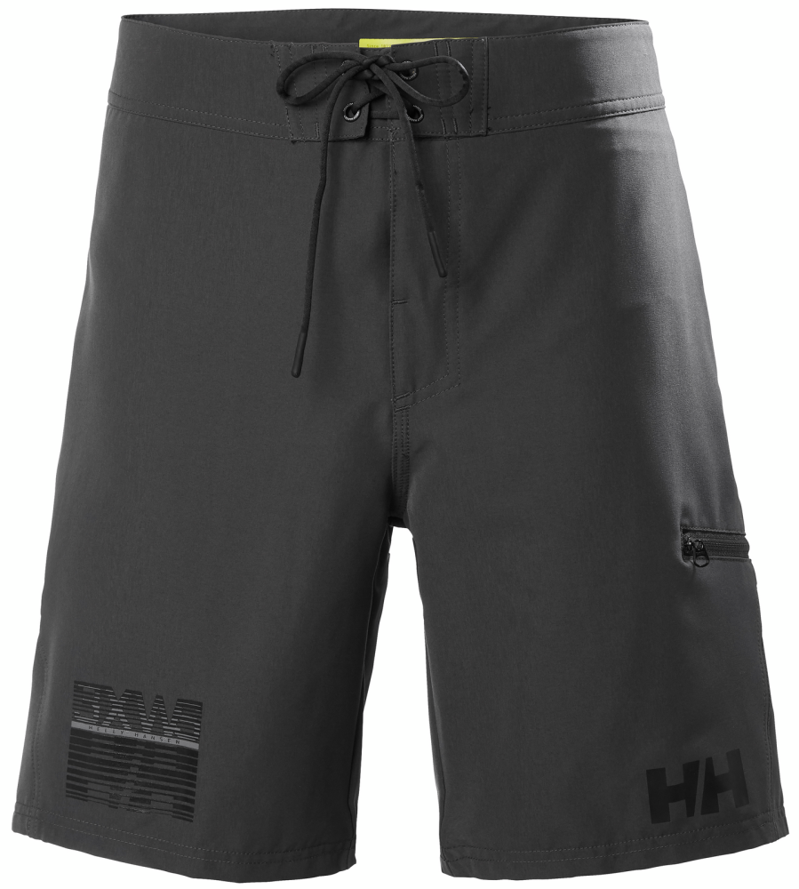 HP HELLY HANSEN BOARD SHORTS EBONY 38