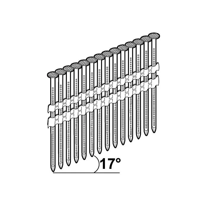 ESSVE M-Fusion Maskinspik 17° runt huvud, 2200-pack 2,8x50mm