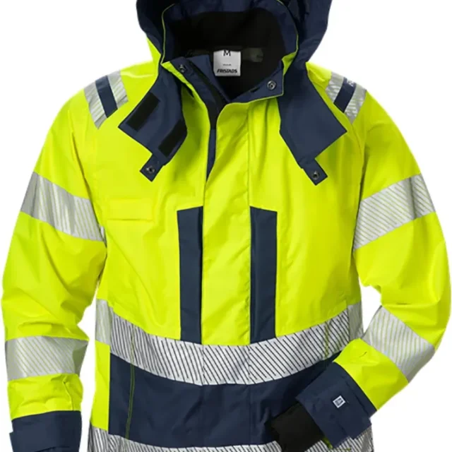 Fristads 4518 GTT Skaljacka varselgul/svart Varselgul/Svart
