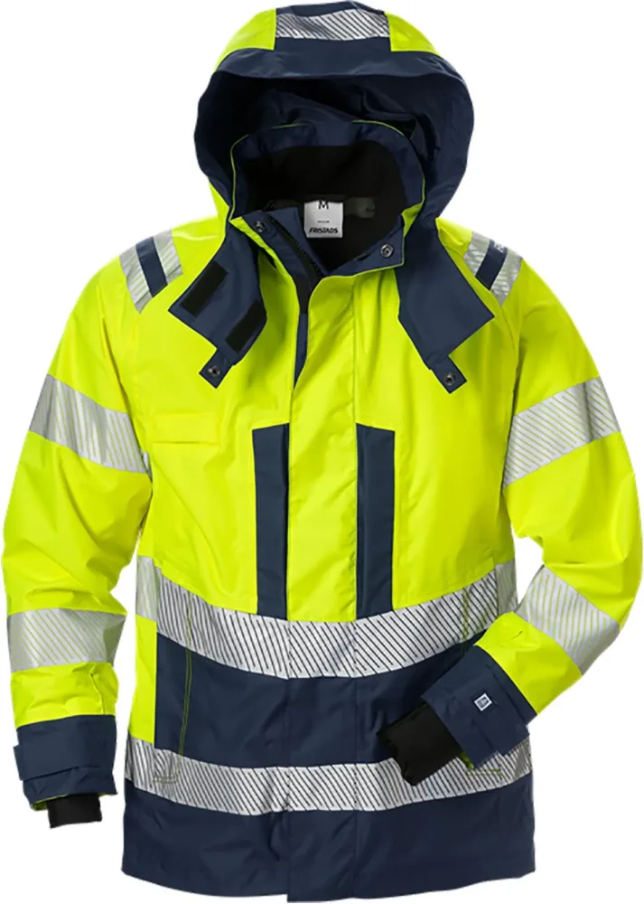 Fristads 4518 GTT Skaljacka varselgul/svart Varselgul/Svart