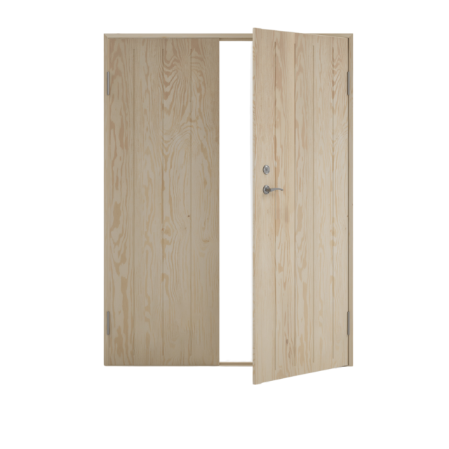 PARDÖRR KALL 130X200 H CELLO OBEHANDLAD