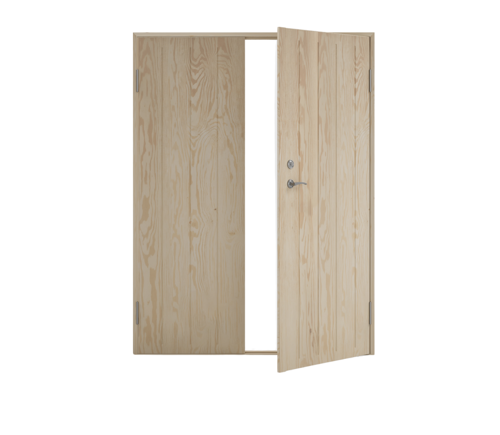PARDÖRR KALL 130X200 H CELLO OBEHANDLAD