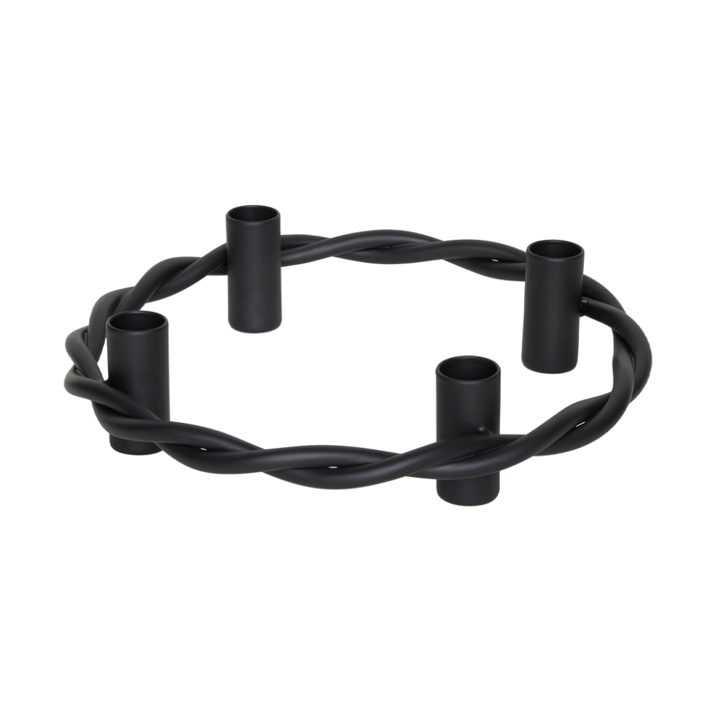 Mellow adventsljusstake, Gunmetal
