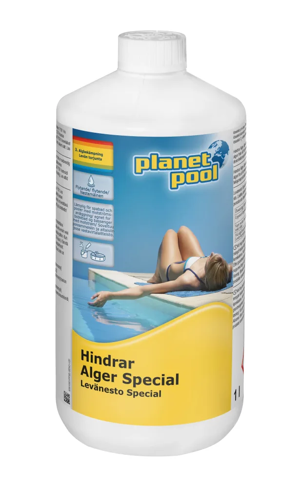 Planet Pool Hindrar Alger Special Algmedel 1 l