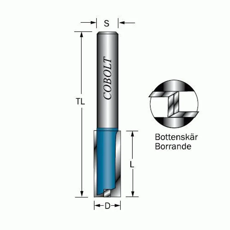 Cobolt Notfräs D=11 L=25 TL=63 S=8