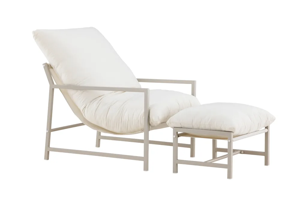 Venture Home Corso Loungefåtölj Svart/Beige Svart/Beige - Bild 2