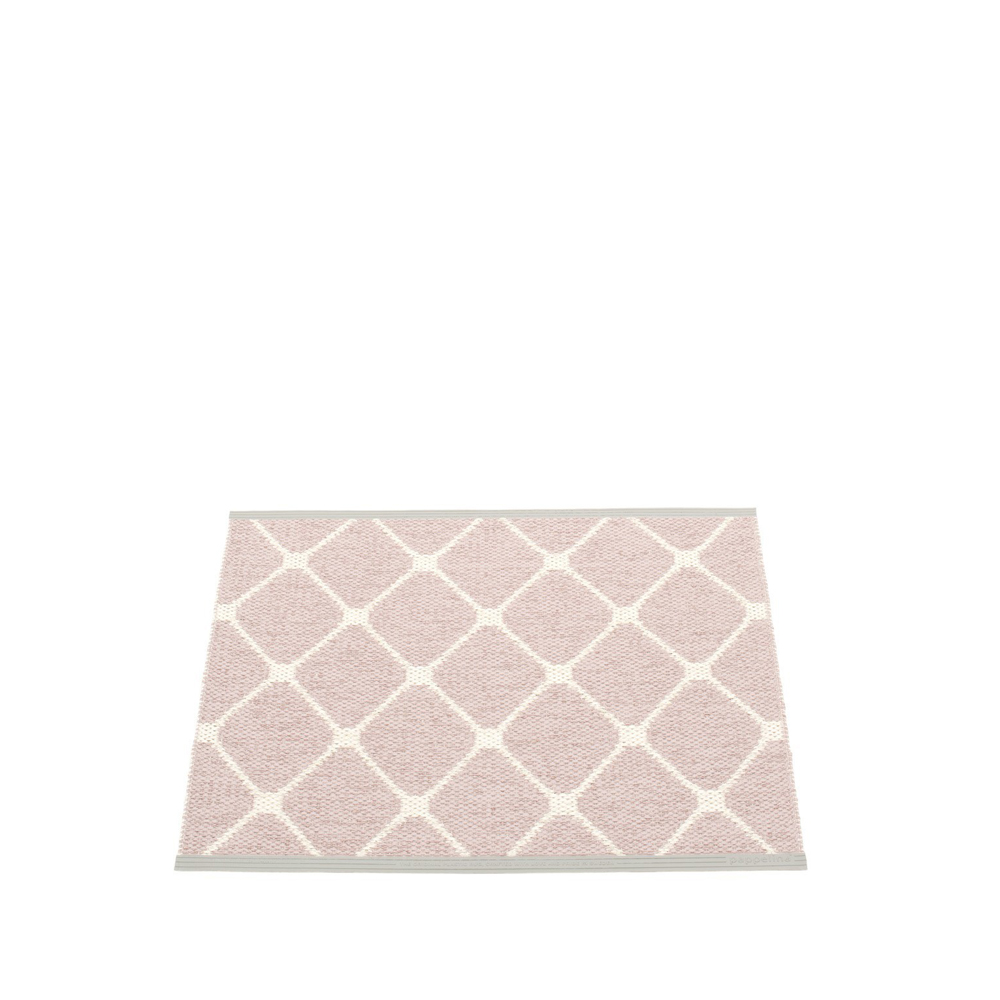 Rex small matta, pale rose/vanilla, 70x60 cm