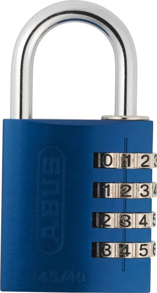 ABUS 145/40 Kombinationslås 40 mm, 4 rullar Titanium