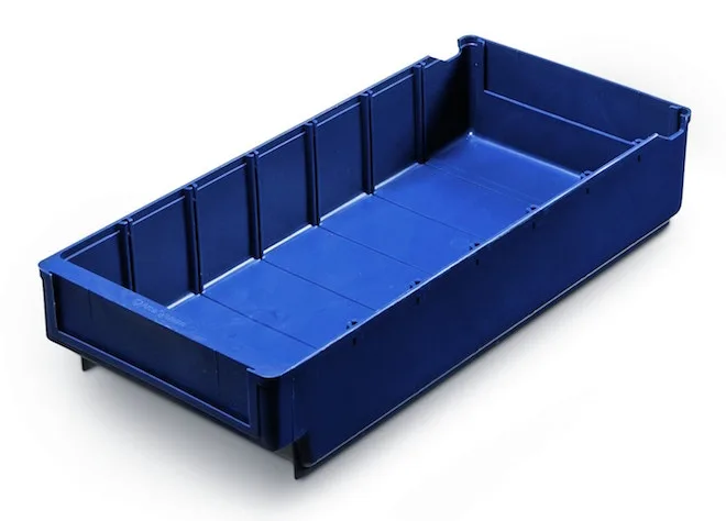 Schoeller Allibert ARCA 4532 Lagerlåda blå 400x94x80 mm