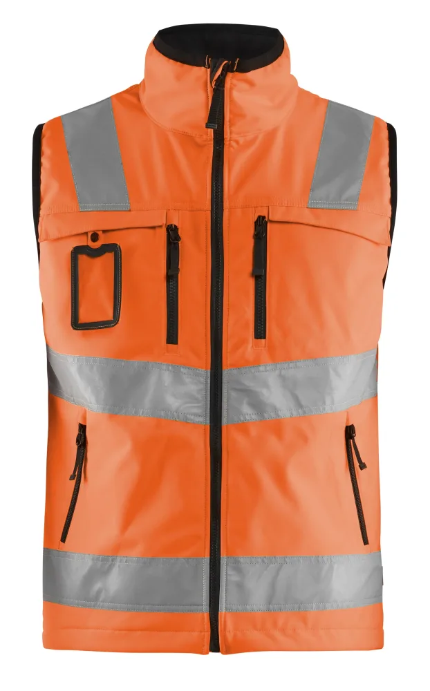 Blåkläder 3049251753004XL Softshellväst varsel, orange 4XL