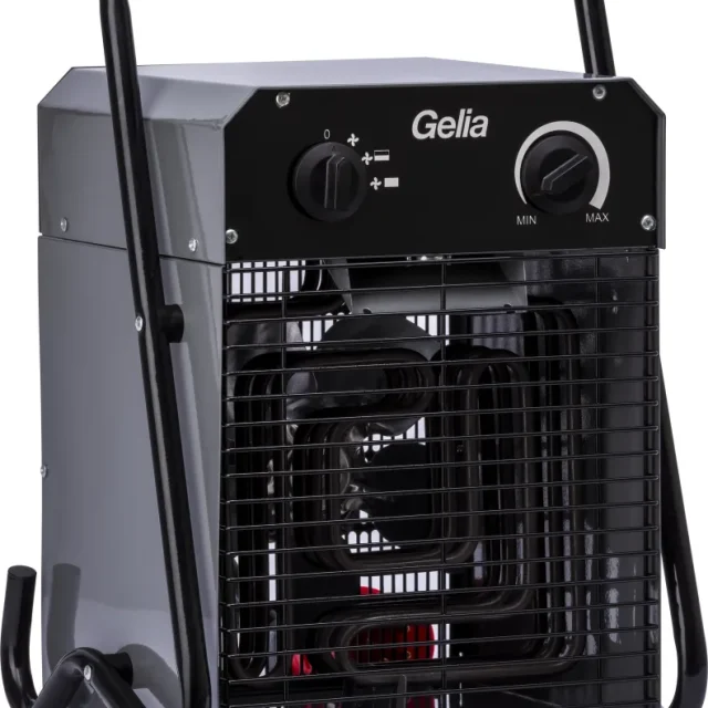 Gelia 4050524001 Värmefläkt 5 KW, 400 V, portabel