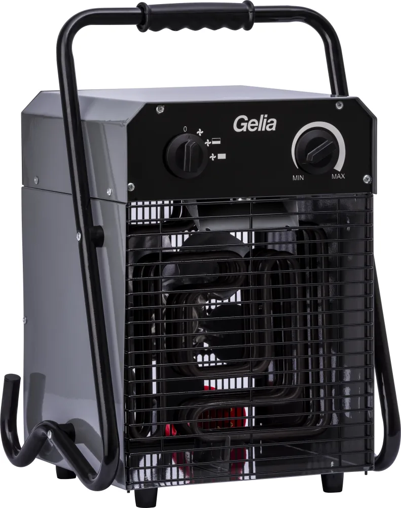 Gelia 4050524001 Värmefläkt 5 KW, 400 V, portabel