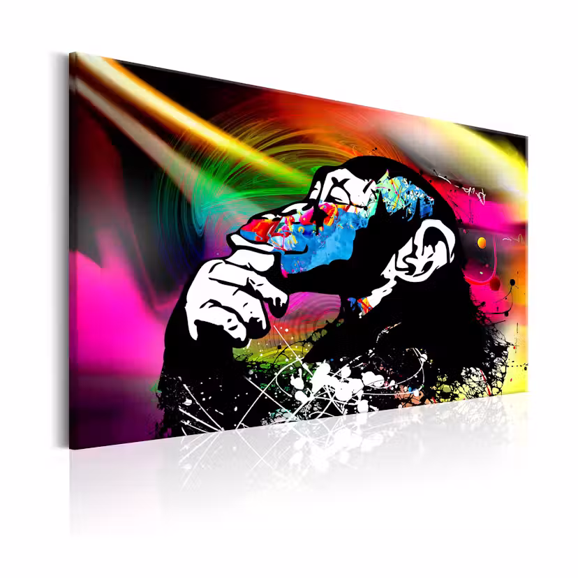 Tavla Arkiio Monkey Disco 60x40 cm
