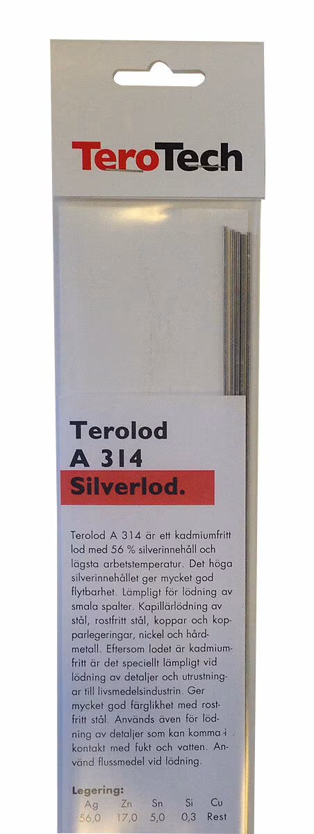 Kjøp - Sølvlodd A314 1,5 mm, 5 st