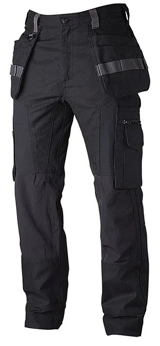 Top Swede 237 Arbetsbyxa med stretch, svart C52