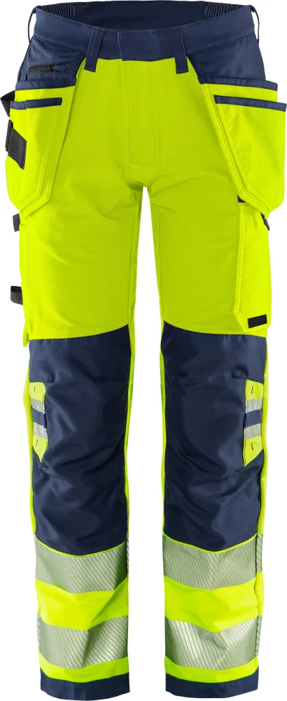 Fristads 2644 GSTP Arbetsbyxa orange/marinblå Orange/Marinblå