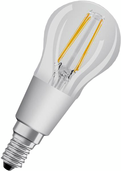 LED-LAMPA OSRAM KLOT 40 E14 DIM GLOWDIM 822-827 CL P