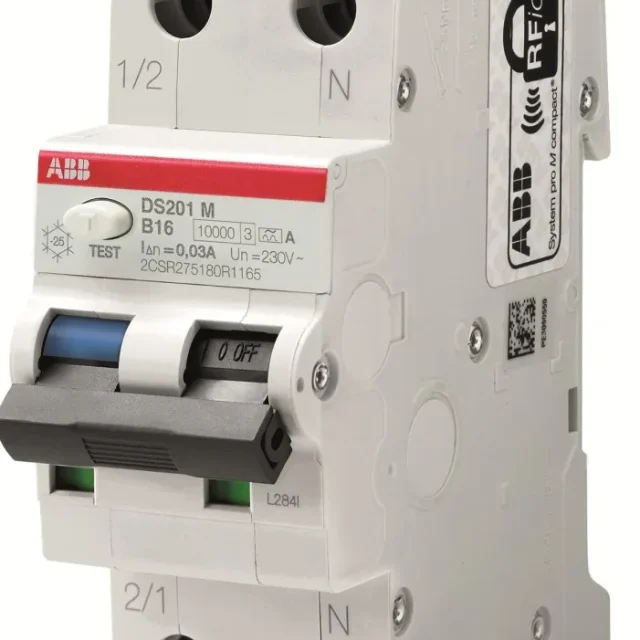 ABB 2CSR275180R2325 Personskyddsautomat 10kA, B-karakteristik, typ A DS201M M B32 A100