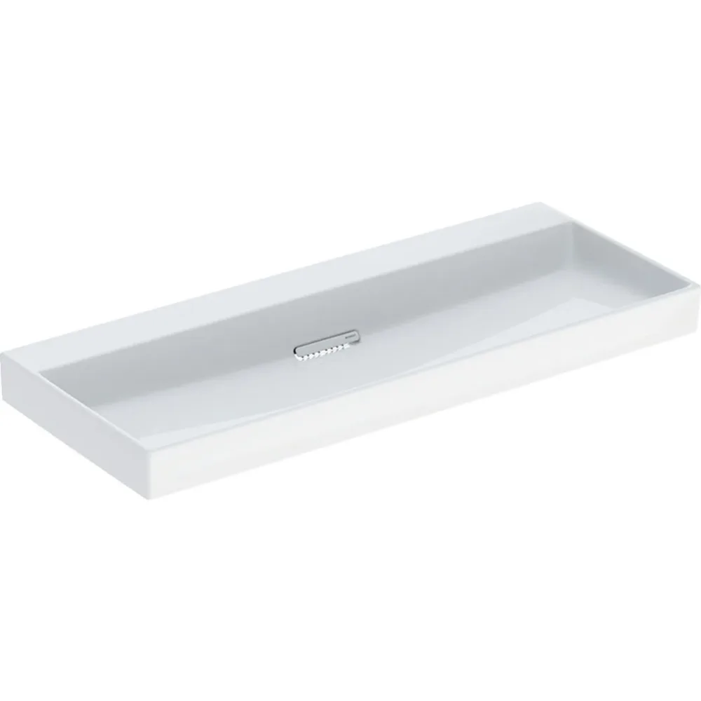 Geberit ONE 505.049.00.1 Tvättställ 120 cm Kranhål till vänster och höger