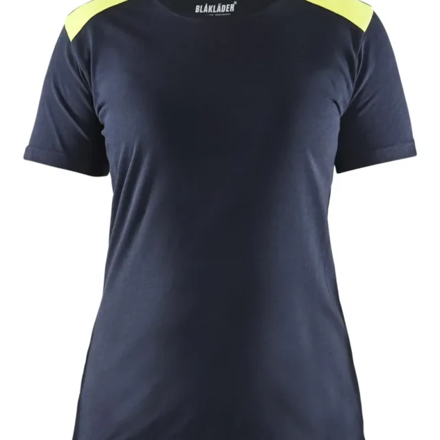 Blåkläder 347910429933XL T-shirt svart/gul Svart/gul