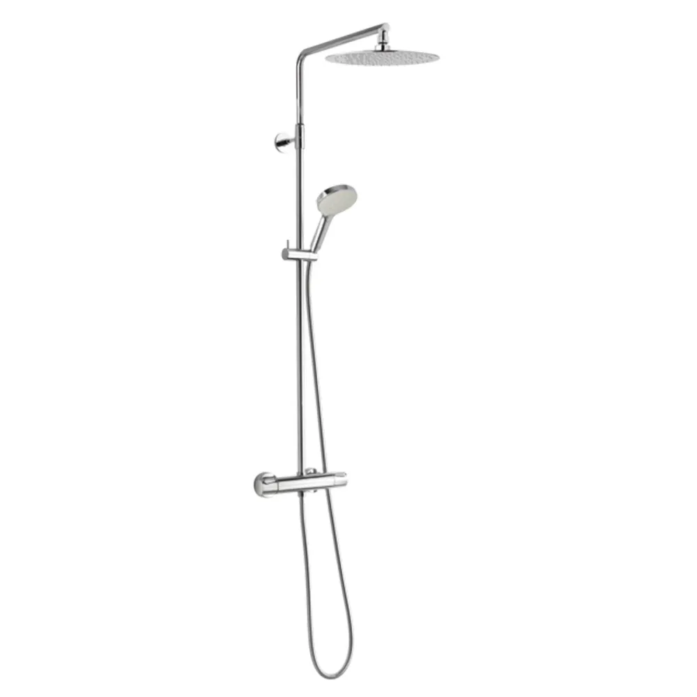 Takduschset Med Blandare Silhouet 160mm, Krom | Stuvbutiken - Bild 2