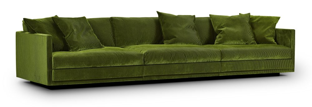 Great Ash 3-sits soffa 320x100 cm fast klädsel - Munster 09