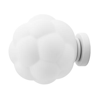 Bubba tak/vägglampa Ø25 cm, Vit