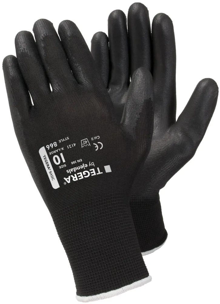 Tegera 866 Montagehandske Nylon/PU 10, 6-pack